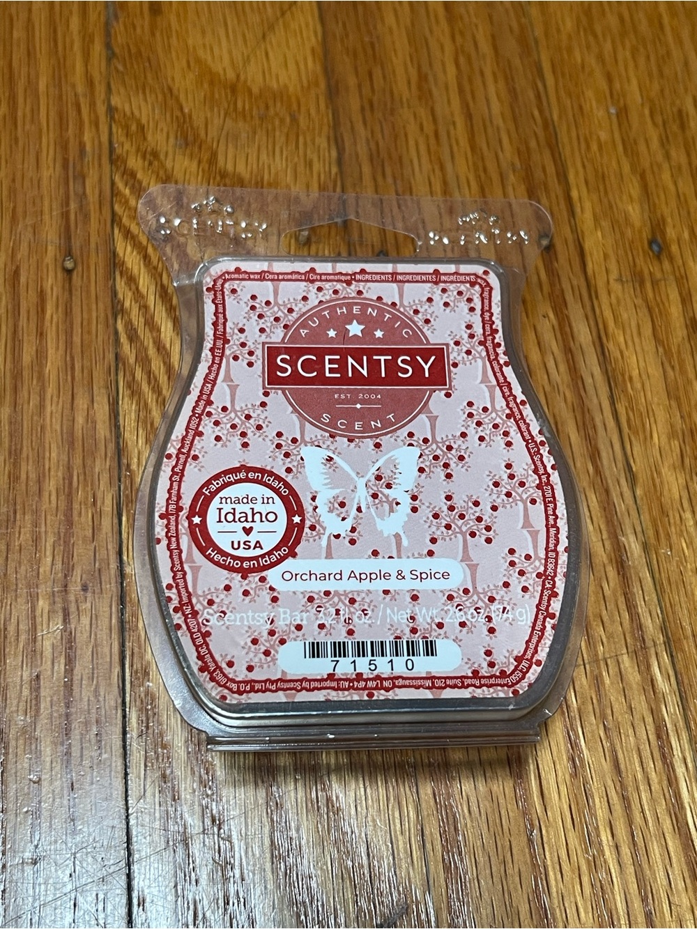 Scentsy Orchard Apple & Spice Wax Bar